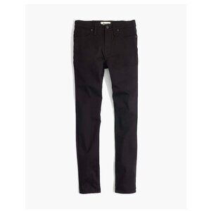 Madewell 9” High-Rise Skinny Jeans 28" Tall ISKO Stay Black